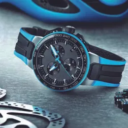 2022 Męski luksusowy kwarcowy zegarek Business Rekrut sześć igły wielofunkcyjnych Waterproof Watches