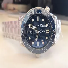 42mm Watches Men's VSF Cal 8800 Watch Men Automatic Ceramic Bezel ETA Sport Diver 300M Black Gray Blue Ocean Sapphire Axial L281j