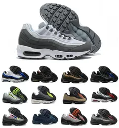 Classic 95 Running Shoes Airmaxs OG Triple Black White Worldwide Seahawks Particle Grey Neon 95s Laser Fuchsia Greedy Red Men Women Outdoor Sports Sneakers Trainers