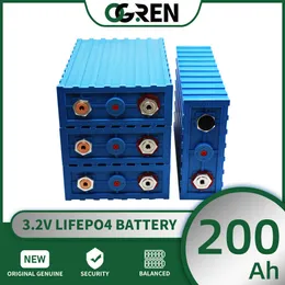 LifePo4 Battery Cell 200AH 3.2V 4/8/16/32st Steep Cycle Battery Pack 12V 24V 48V EV RV Båtar Golf Cart Home Solar Storage System