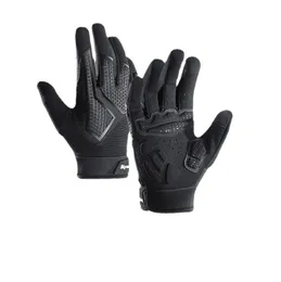 Motorcycle Gloves Outdoor Long finger breathable anti-skid sports men's and women's wear-resistant shock absorption bicycle touch screen riding gloves