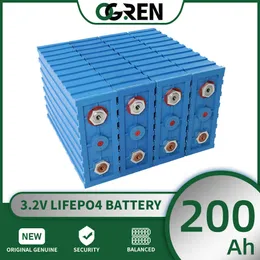 Lifepo4 200Ah Battery 3.2V Rechargeable Battery Deep Lithium Iron Phosphate Battery DIY 12V 24V 48V RV Golf Cart Boat Forklift