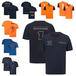 F1-Rennanzug 2022 neues Teamfahrer-T-Shirt individuelles Kurzarm-Sport-T-Shirt