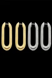 عالي الجودة من الذهب المقعد بالذهب مطلي بالقرط الأوروبي الكلاسيكي المصمم للنساء 316L من الفولاذ المقاوم للصدأ المجوهرات 1324794