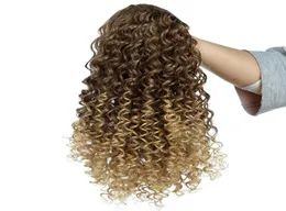 Puff Afro Kinky Curly Haskstring Snoytail 12 -дюймовый короткий хвост зажима в расширениях 150 г Синтетические пони для волос Bun4592097