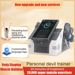 2023 DLS-EMSLIM NEO 13 Tesla Body Carving Machine 5000W EMS Electromagnetic Emszero Neo Hi-Emt Salon