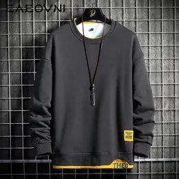 Herrtröjor tröjor eaeovni män hoodie streetwear hip hop hajuku tröjor besättning nacke mens hoodies streetwear män pullover modekläder topp 221202