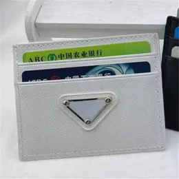 Designer Money Clips Kreditkarte Brieftasche Dreieckskartenhalter Paket Münzpack Leder Business Mini Wallets Classic Style Style