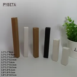 Embrulho de presente 100pcs- caixa de papel kraft em branco