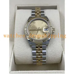 2023 Nuovo orologio da donna 31 mm Datejust Size Gold Dial Romano Dialtura automatica Meccanica Two tono Jubilee in acciaio inossidabile in acciaio oro orologio da polso in vetro in vetro in vetro