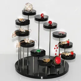 Kitchens Play Food Mashrayer Toys Acryl Toys Display Rack Uchwyt wisiorek Gemstone Prezentacja biżuterii stojak na biżuterię 221202