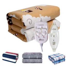 Electric Blanket Warm110220V Automatic Protection Type Body Warmer Heated Mat Carpet 221203