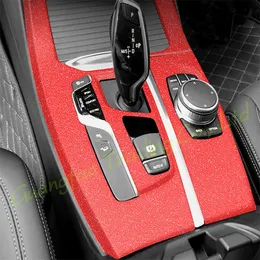 3D/5D Carbon Fiber Car Interior Center Console Cover Color Change Molding Sticker Decals For BMW X3 G01/X4 G02 2018-2021