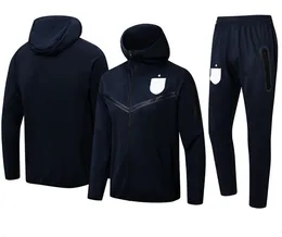 22/23 New England Half Zip Träningsoverall Träningskläder Jogging Kit Fotbollströja Kit Chandal Survement Maillots De Foot Vuxna Barn 088