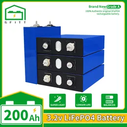 3.2V LifePo4 Battery 200AH 32PCS 310AH 280AH 240AH DIY 12V 24V 36V 48V Batteri Pack for Vehicles Prismatics Solar EU US Tax Free