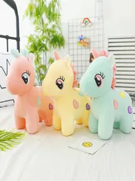 25см 3Color Unicorn Plush Toy Doll Doll Kind Grab Machine Doll Coult Dold Gift Toy Plush Dizers4316250