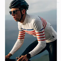 سباق السترات 2022 Pro Team Winter Fleece Fleece Long Sleeve Cycling Jersey Mtb Bike Clothing Uniform Bicycle Maillot Ropa Ciclismo 8