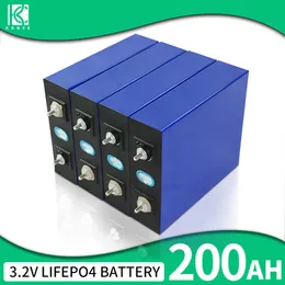 3.2V 200H Lifepo4 Battery 1/4/8/16/32PCS Rechargeable Lithium Iron Phosphate Solar Battery Pack DIY 12V 24V 48V for RV EV Boats