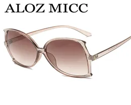 ALOZ MICC VINTAGE VINTAGE PRONTAGEM PRONTOS GLASSES MULHERES 2018 Designer de marca Big Frame Sun Glasses Men Eyewear UV400 A5895006444