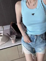 T Frauen Sport Sommer Shirts Crop Top Sexy Off Schulter Schwarz Tank Casual Ärmelloses Rückenfreies Hemd mit Brief 2024 Neue op ank