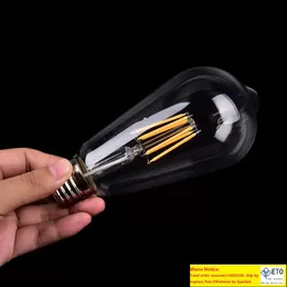 LED-Lampe St64 Vintage Edison-Glühbirne E27 Glühlampe LED-Glühbirne Weihnachtsglühbirne Weihnachtsstimmungslichter