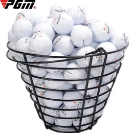 Golfbollar 30 st professionella matchniv￥ 3 -lager med Mark Metal Storage Basket Resilient Rubber Club Swing Trainer Ball Gift 221203