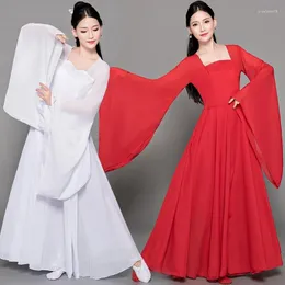 Этническая одежда ханфу платье Женское народное танце