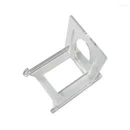 Jewelry Pouches 10Pcs Adjustable Card Sleeves Display Holder Acrylic Stands For Po Frame Easel Plate Bracket Mobile Phone