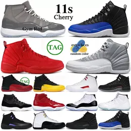 Basketball Shoes 12 12s 11 11 s Women Men Cherry Gymnasium Red Stealth Deep Black Anti influenza Game Royal Taxi Ovo Playoffs Men's Sneakers Shockproof 36-47