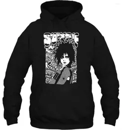 Męskie bluzy bluzy bluzie z kapturem kobiety sweter Siouxsie Sioux The Banshees Post punk goth gig flyer s-5xl