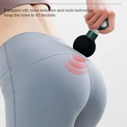 Helkroppsmassager Mini Massager Gun Electric Muscle Relaxation Forming Slimming Fitness Body Exercising Massage Lindrar Muscle Soreness 221203