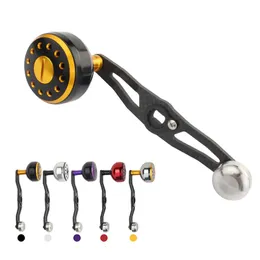 Baitcasting Reels Ekfan 1pc 115mm karbon fiber sap alüminyum alaşım düğmesi balık tutma makarası 8x5mm spining için baitcasting parçaları dg 221203