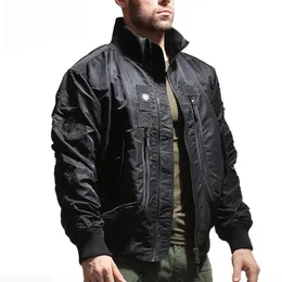 bomber jackets men Army Tactical Stand Collar Flight Male Pilot jacket ma-1 Winter air force Jacket Man Combat baseball cloth successful people