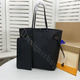 Люксрские сумки на плечах дизайнеры женские женские сумочки Bolsa de Moda Tote Ladies Высококачественные сумки для покупок кошелек GM Size 2 ПК набор 2805