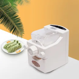 Andra köksmatsalar Hem Electric Pasta Maker 160W Automatisk Vegetabilisk nudelpressmaskin Kök Dumpling Spaghetti Dough Mixer med mögel 221203