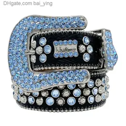 2023 Designer Belt Bb Simon Belts for Men Women Fashion Shiny diamond belt baiying