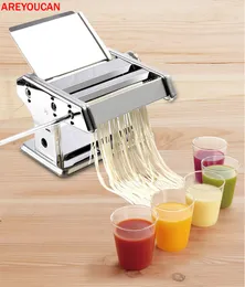 Other Kitchen Dining Bar 05 3mm Manual Cutting Thicknesses Pasta Make Roller Machine Dough Fresh Noodle Making Kitchen Removable press Noodle Maker 221203