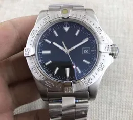 Haute Qualite Luxury Brand Men's Automatic Mechanical Watch 1884 Black Seawolf Digital Markers Stainless Steel Avedizione Gratuita Wristwatch 600