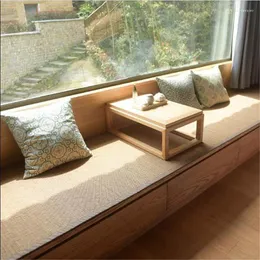 السجاد الأرضية السجاد بامبو وسادة كبيرة مستطيل مرتبة حصيرة المحمولة Tatami الأوضاع البساط مصمم حرير غرفة المعيشة المنزل bedr