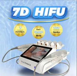ClinicV Kullanın 7D HIFU Vücut Zayıflama Cilt Sıkma Ultrason Terapisi Çift çeneyi Sıkılaştırın Belli Çene Hattı Yüz Kaldırma Kırışıklık Karşıtı Güzellik Makinesi