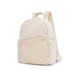 Рюкзаки Soboba Fashion Kids Bag для детского сада теплую бархатную кожа детей вне школы для пикника большая мощность 221203