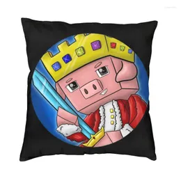 Poduszka techoblade king herch sofa dekoracje domowe kreskówka animacja kwadratowy rzut obudowa 40x40 Office el poduszki