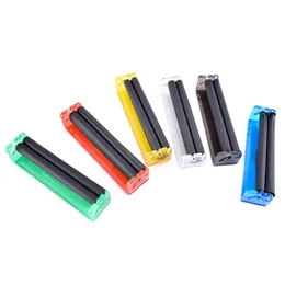 Smoking Tobacco Rolling Machine Multi Color Plastics Tobacco Rollers Handheld Filter Maker For Smokings Device 70 78 110mm