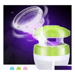 LED-Multifunktionsleuchten Brelong Mosquito Zapper Fly Killer Light 5W USB Capture No Chemicals Radiation Insect Killing Drop Deliv Ottja