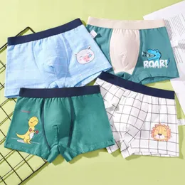 Panties 2 To 14 Years Boys Cartoon Underwear Boxer Cotton Underpant For Teens Kids Briefs Children s Soft Shorts 221205