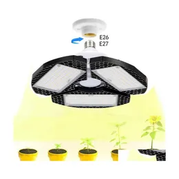 Grow Lights FL Spectrum LED GROW Light E27 E26 50W tillv￤xt H￶g Bay Garagelampa f￶r v￤xt inomhus hydroponic v￤xthus droppleverans otq5y