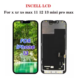 Conjunto de substitui￧￣o da tela da tela Incell para iPhone x xr xs max 11 12 Pro Max 11pro 12Pro 13Pro 13 Mini LCD