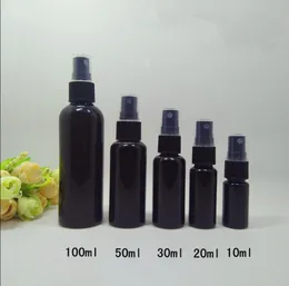 メイクアップツール50pcs 30ml 100mlブラックプラスチックスプレーボトルメンスプレーの空の香水マスキュリノローション化粧品コンテナ10ml 20ml 50ml 60ml 221205