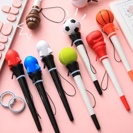 Souptoys dekompresyon sıçrama nötr kalem 0.5mm uçlu siyah mürekkep okul aksesuarları kawaii malzemeleri