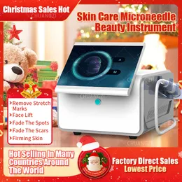 2022 Christmas Hot Selling RF Microneedling Acne Scar Streting Remoção RF Microneedle Radiofrequency Skin Stackening